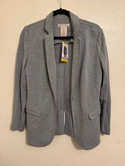 Women’s Light Gray Philosophy Blazer (size Medium)