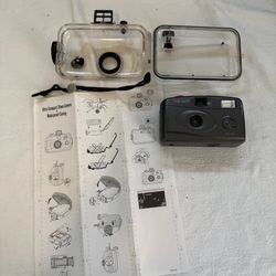 Snap Sights! Ultra Compact 35mm Camera with Waterproof Casing