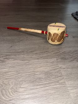 antique tribal drum - crack in it - purchased in Albuquerque, New Mexico