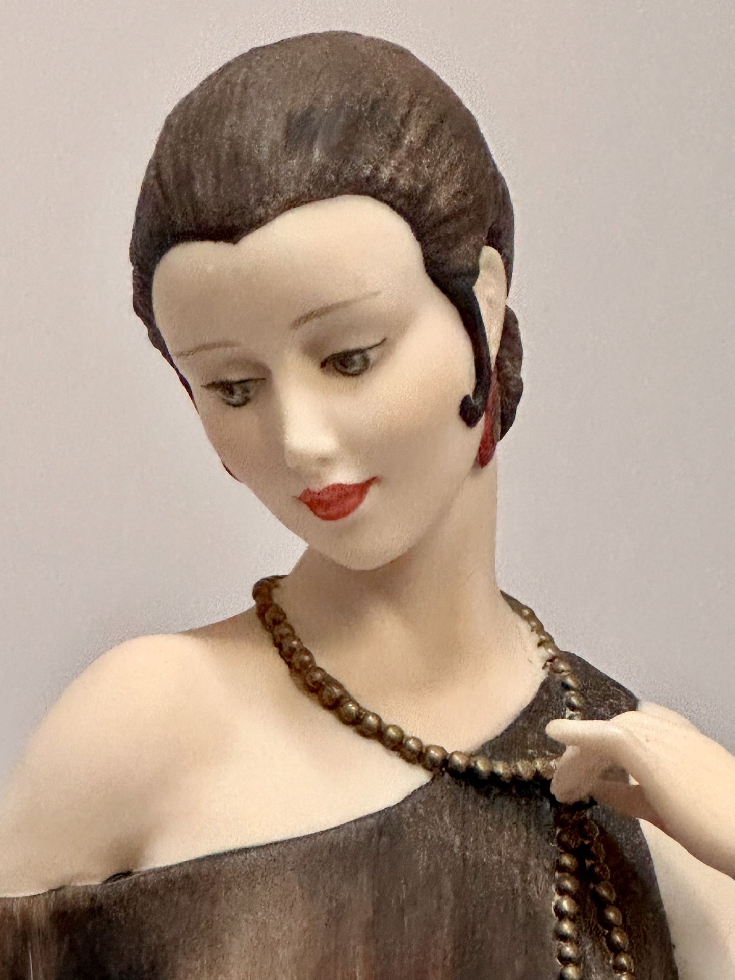 Giuseppe Armani Porcelain Figurine - Lady & Siamese Cat