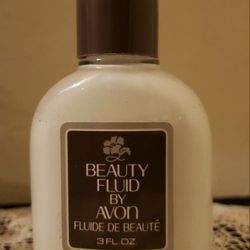 VINTAGE NEW FULL AVON BEAUTY FLUID COLLECTABLE