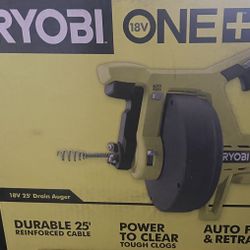 One + 18V  Drain Auger (Tool only)