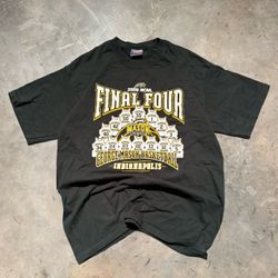 Vintage 2006 George Mason Final Four Roster Tee NCAA Basketball