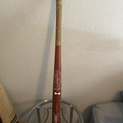 Vintage Wooden Baseball Bat 