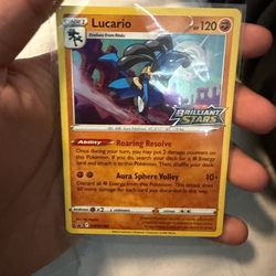8$ card stamped lucario