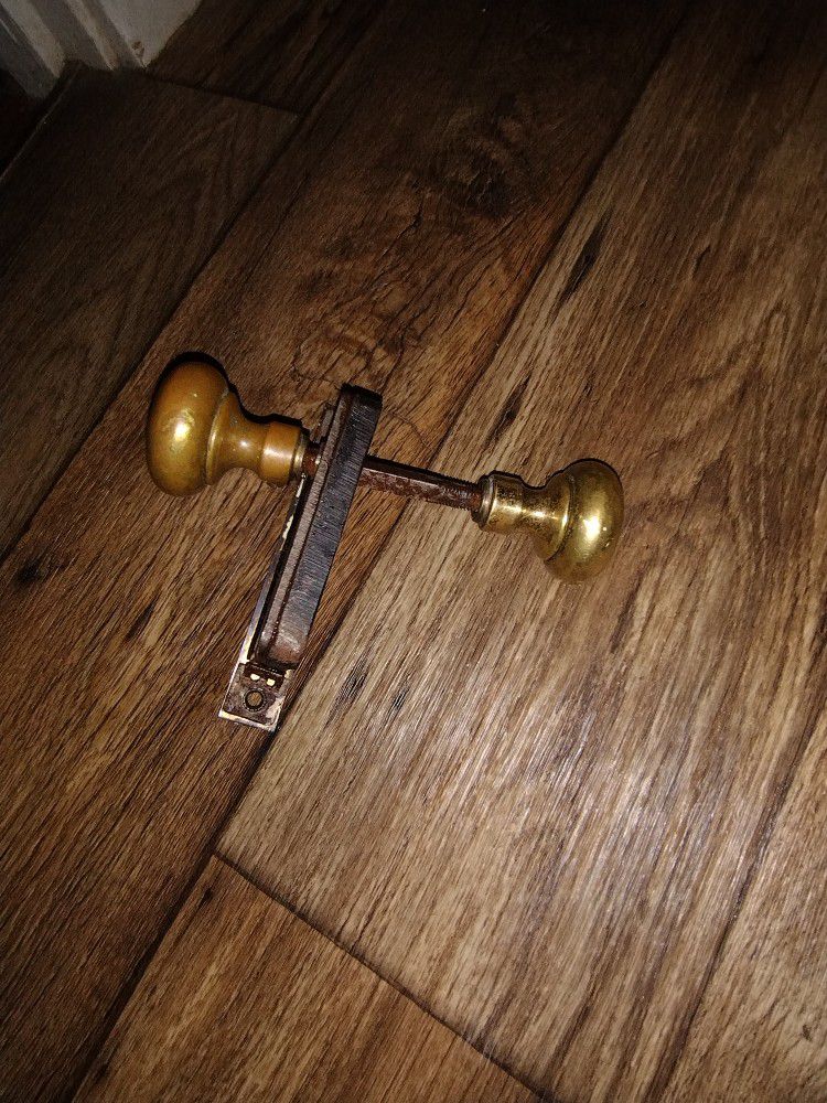 Vintage Brass Door Knob