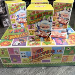 Authentic Popmart : The Labubus Wacky Mart Series Figurines 