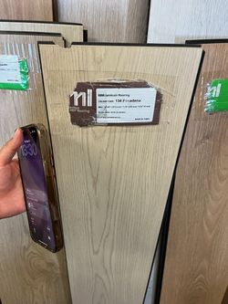 Rini water resistant laminate flooring with padding 134 Pasadena