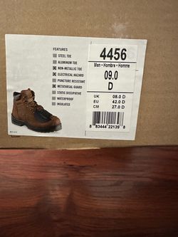 Men's Work Boot Model 4456 Size 9