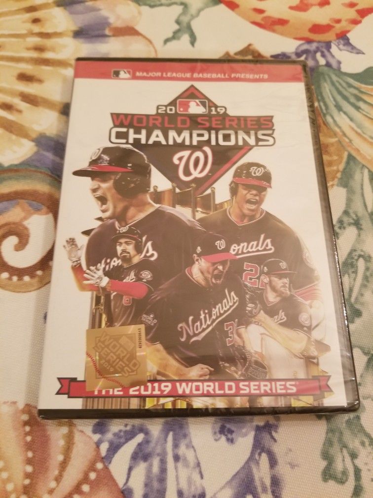Washington Nationals 2019 World Series Champions DVD