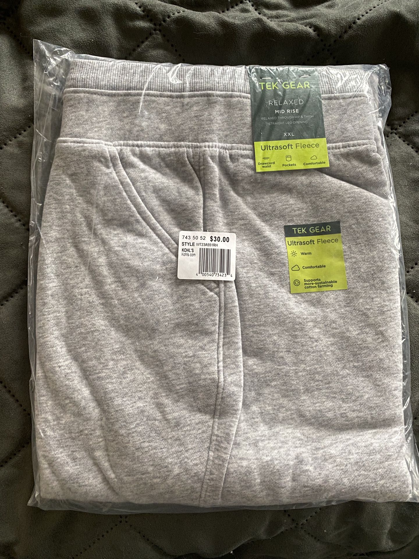 👖Women's Tek Gear Relaxed Ultrasoft Fleece Pants - XXL