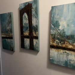 Painting Of The Brooklyn Bridge