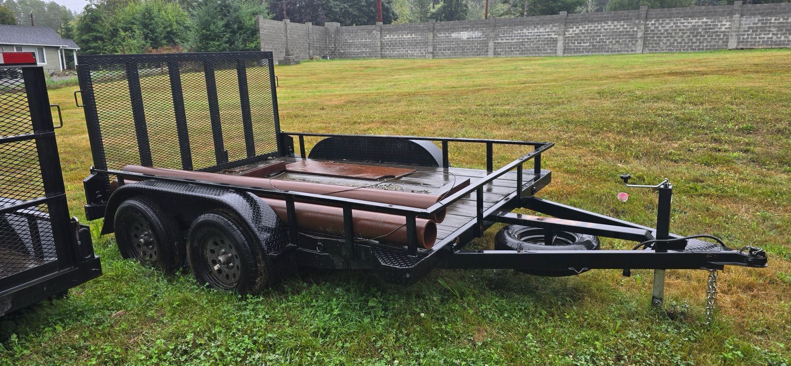 Dual Axel Trailers. 8k Axels And 5k Axels