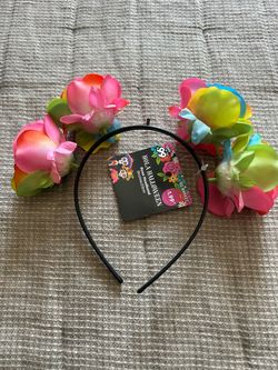 Hola Halloween Rose HeadBand