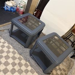 Night Stand // Glass Tables