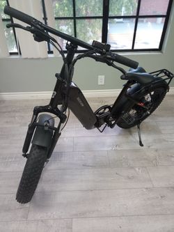 black and white foldable fat tire ebikes 