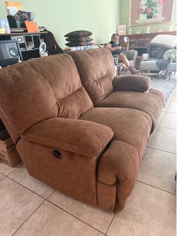 Couch and loveseat