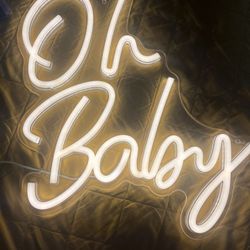 Letrero De Luz .. Oh Baby