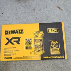 Dewalt 20v Router Brushless XR With Variable Speed Brand New Tool Only