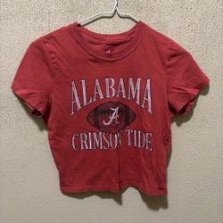 Hollister crop top red crimson adult xs shirt