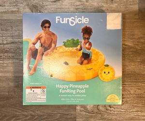 FunSicle Happy Pineapple Kids Inflatable Pool