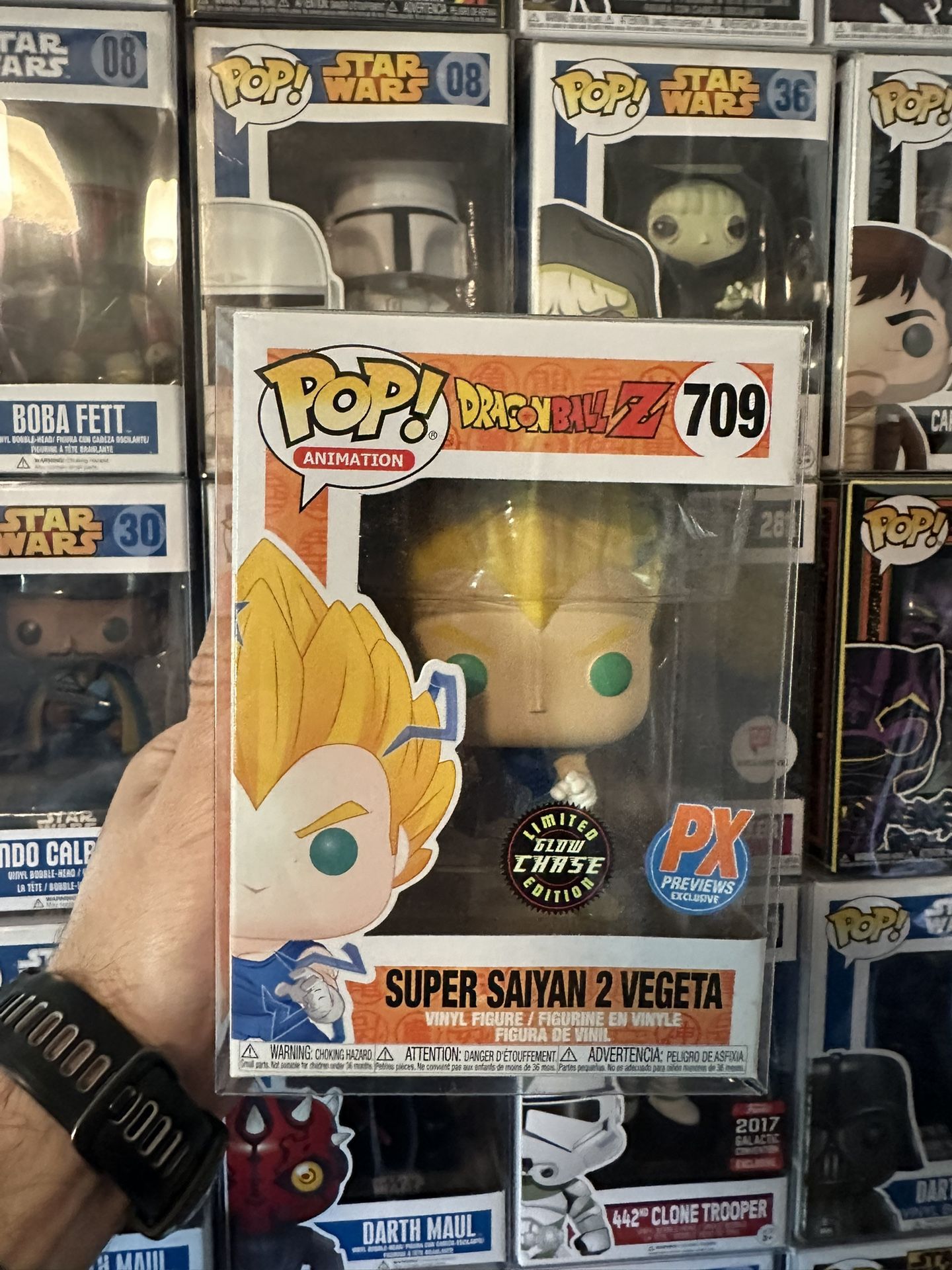 SUPER SAIYAN 2 VEGETA Funko Pop Chase Dragon Ball Z Anime