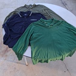 3-XXL Long Sleeve Shirts