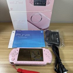 Pink PSP 3000 Complete in Box