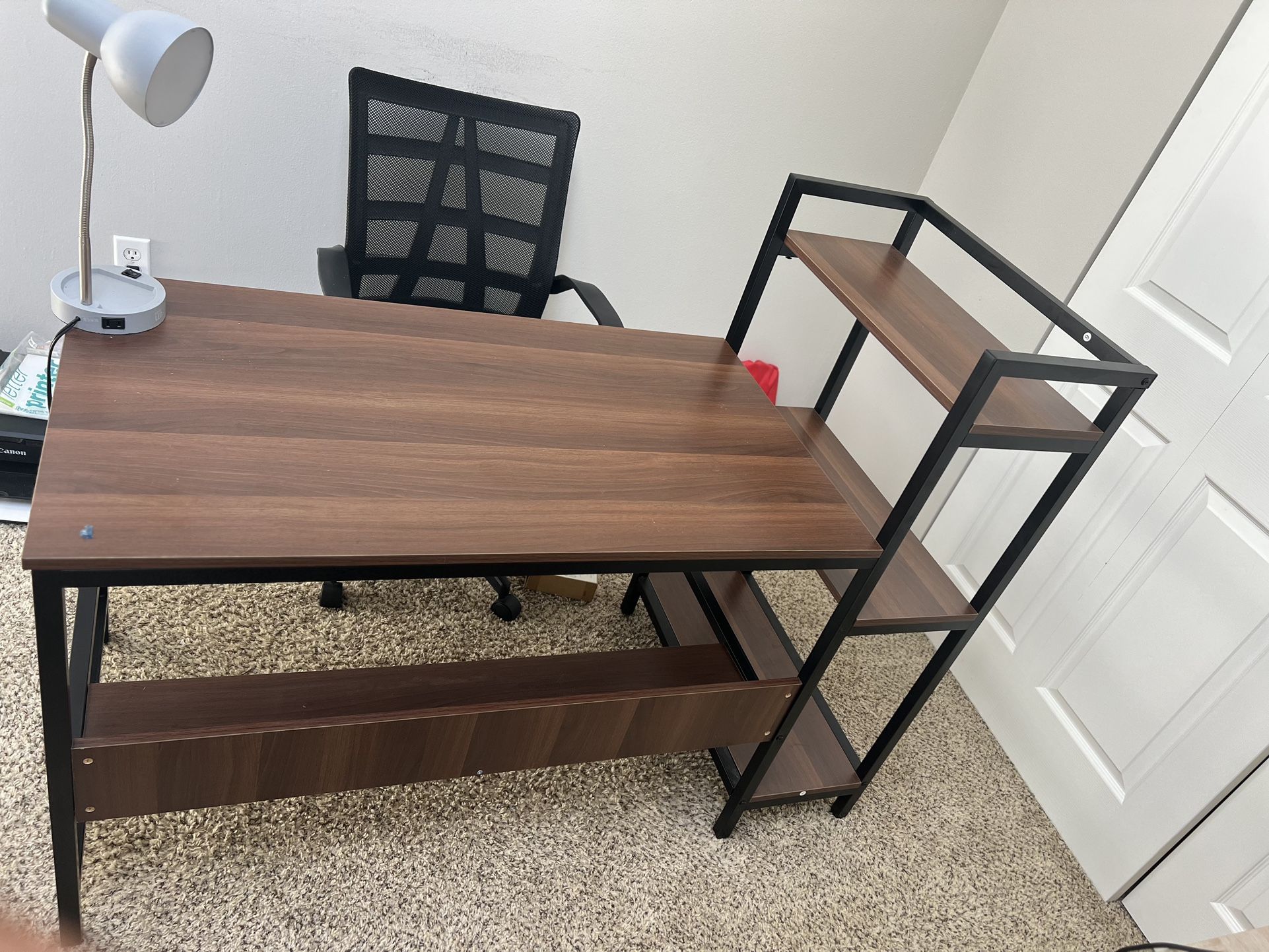 Office Chair And Table 