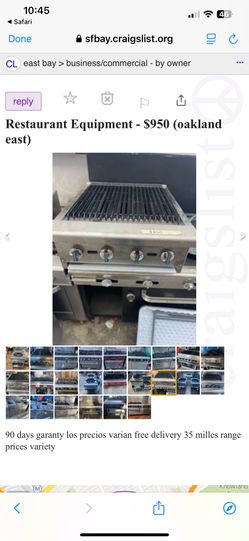 Restaurant Equipment 