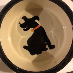 Cute Ceramic  Dog Bowl