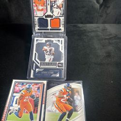 Denver Bronco Dual R/C Patch Troy Franklin & Audric Estime