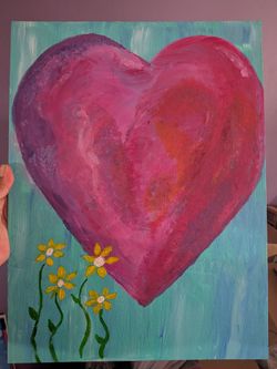 Heart With Flowers