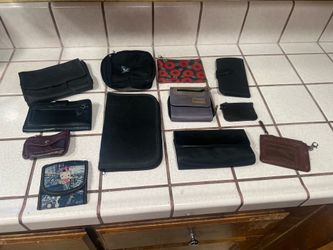 Mixed Lot of Wallets and Pouches