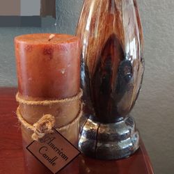 Candle Holder and Candle