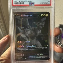 PSA 10 Zekrom EX – Black & White Rare (2025 POKEMON BLK EN) – GEM MINT
