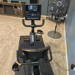 Schwinn Recumbent Exercise Bicycle W Bluetooth 