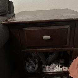 Living Room Table with Drawer