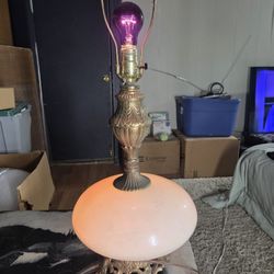Vintage Stiffel Lamp Iridescent