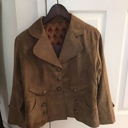 Women’s jacket size medium to large petite