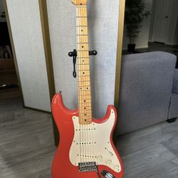 Fender Stratocaster Guitar - Fiesta Red W/ Roasted Maple Neck Fretboard