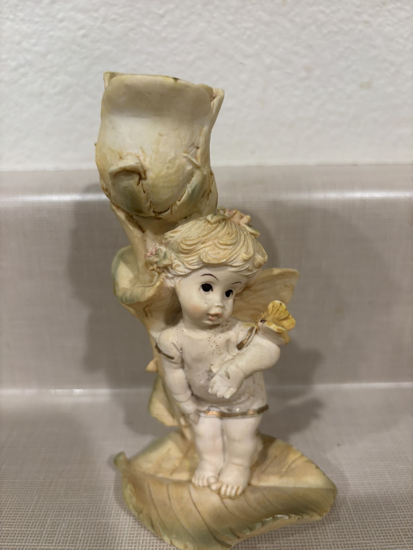 Angel Or Fairy In Flower