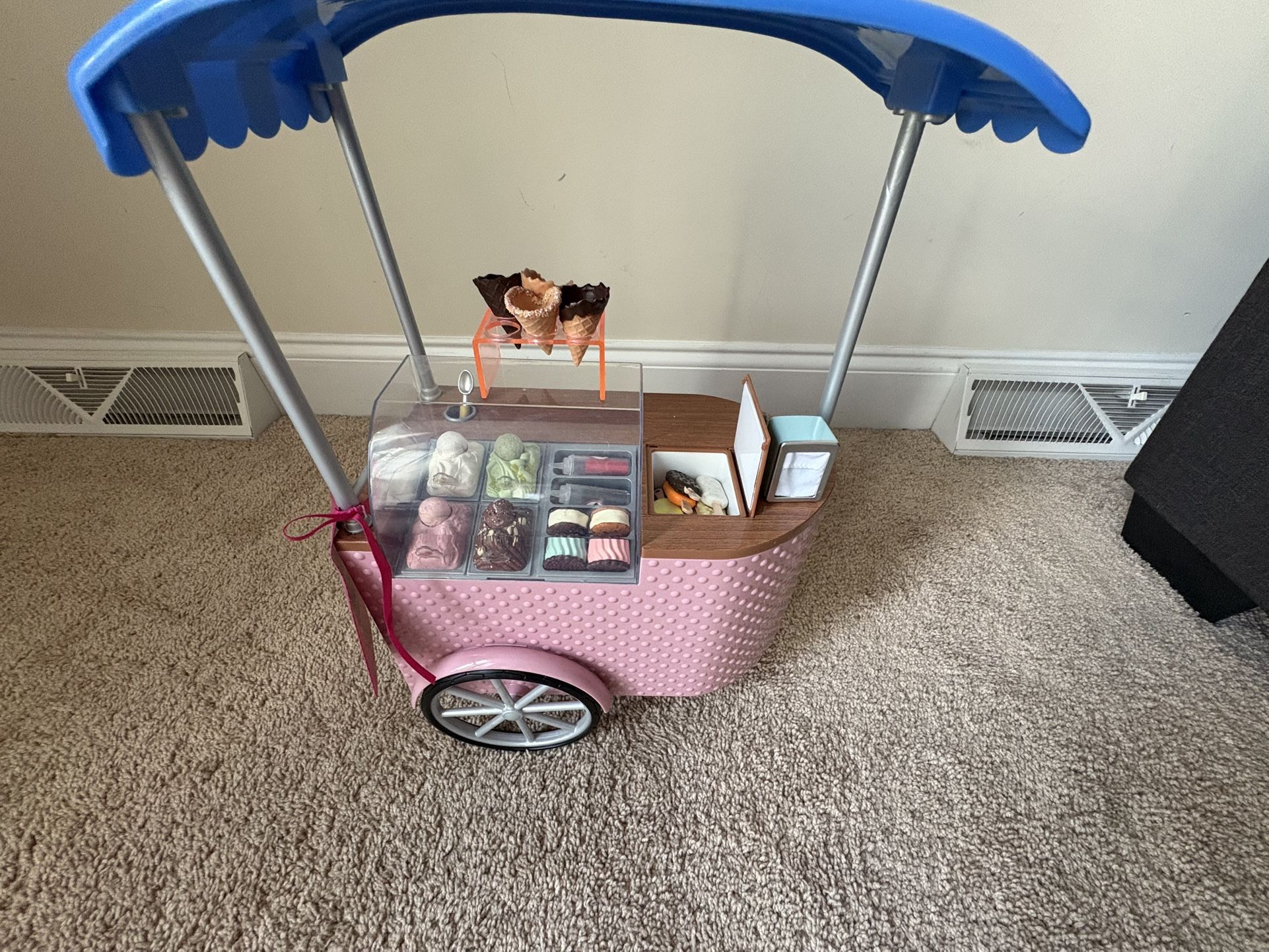 Our Generation Ice Cream Cart