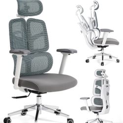 NEW Sealed ESaure Ergonomic Mesh Office Chair 500LB + 3D Armrests + Recline