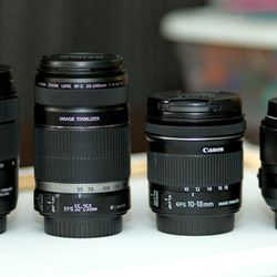 Canon Lenses for Sale $70-$250 **OBO 