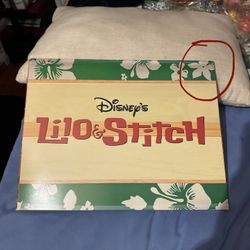 Disney Store, “Lilo & Stitch” Set of 4 Lithographs 11”x14” Frameable, New Pics Never Used, Small Fold On The Top Right Corner Due To Storage.