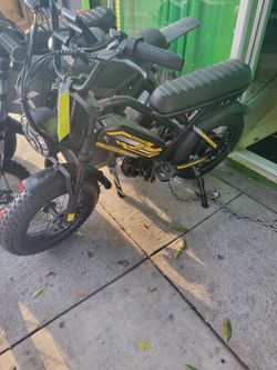 Mini Ebike 25mph 50 miles range