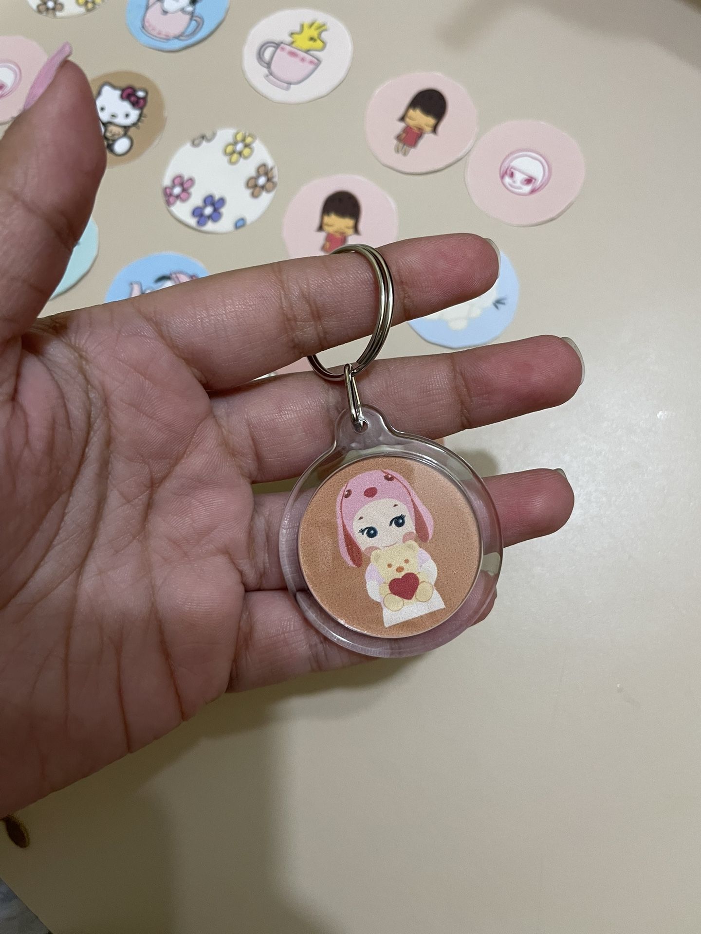 customizable cute keychains