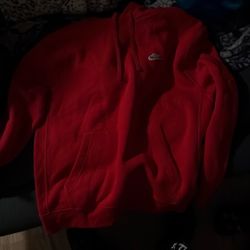 New Red Nike Hoodie