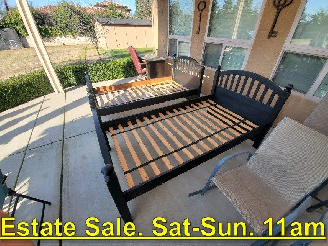 Twin Bed Frames. $125 Each. Estate Sale. Saturday 11am - $125 (1307 N. Applegate Fresno